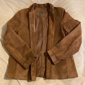 Vintage Suede Leather Jacket